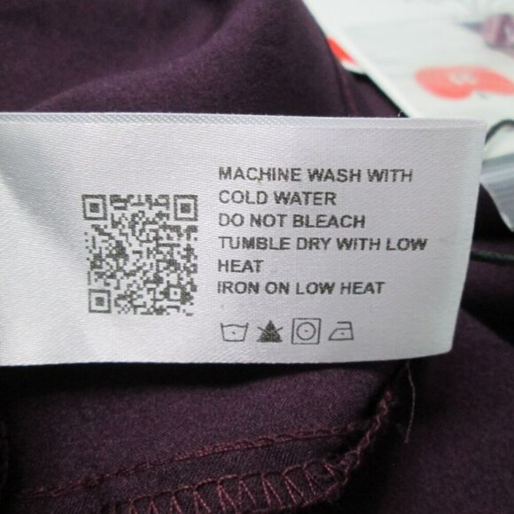 NWT CIDER Satin High Neck Backless Asymmetrical Hemline Purple Mini Dress - Picture 12 of 12